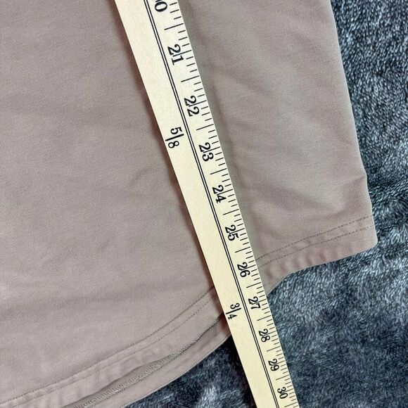 BYLT Drop Cut Shirt Lux Brown Men's *M Long Sleeve Performance Golf - Picture 6 of 10